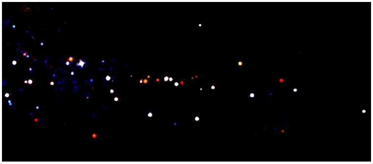False colour image of the Norma arm